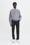 Filippa K Elastic Waist Tailored Trousers In Black