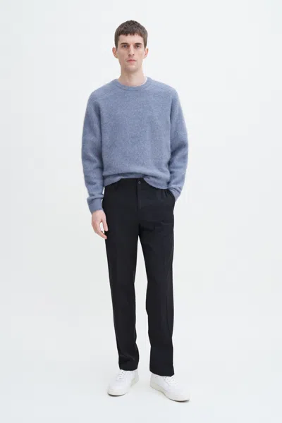 Filippa K Elastic Waist Tailored Trousers In Blue