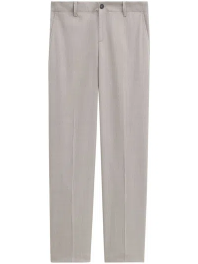 Filippa K Elastic-waist Tailored Trousers In Grey