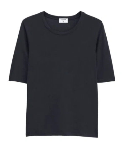 Filippa K Elena Crewneck T-shirt In Black