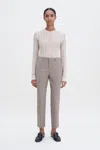 Filippa K Emma Cropped Cool Wool Trousers In Multi
