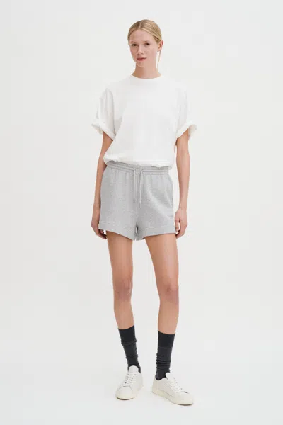 Filippa K Felpa Shorts In Gray