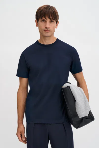 Filippa K Filip Tee In Blue