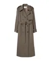 Filippa K Filippa Julia Oversized Trench Coat In Brown