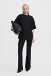 Filippa K Fiona Flare Trousers In Black
