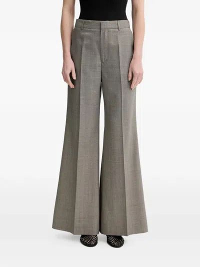 Filippa K Flared Trousers In Gray