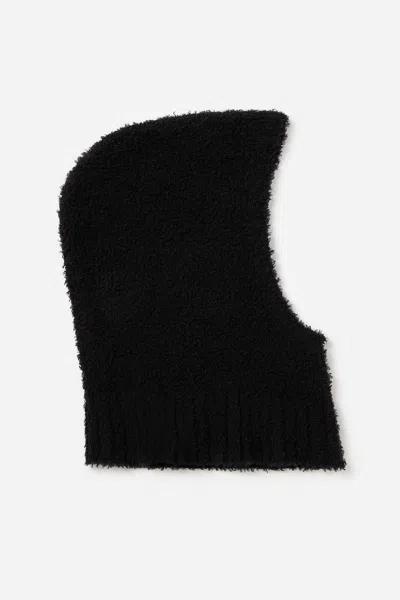 Filippa K Fluffy Balaclava In Black