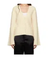 Filippa K Off-white Fluffy Cardigan In Neutral