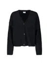 Filippa K Fluffy Cardigan In Black