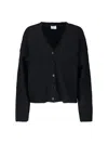 Filippa K Fluffy Cardigan In Black