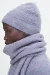 Filippa K Fluffy Hat In Purple