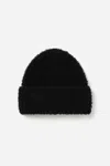 Filippa K Fluffy Hat In Black
