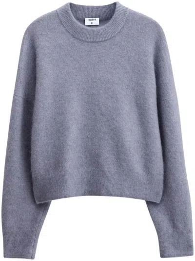 Filippa K Fluffy Sweater In Grey