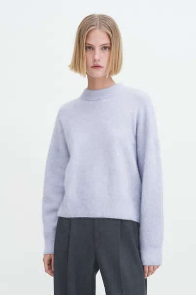 Filippa K Fluffy Sweater In Blue