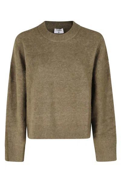 Filippa K Fluffy Sweater In Neutral