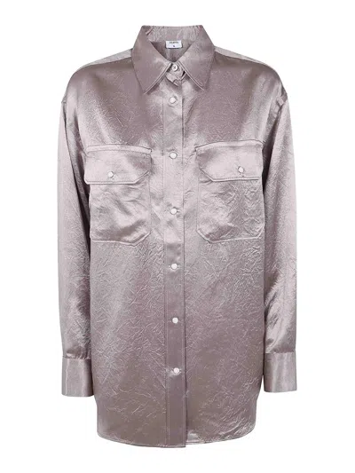 Filippa K Fluid  Shirt In Brown