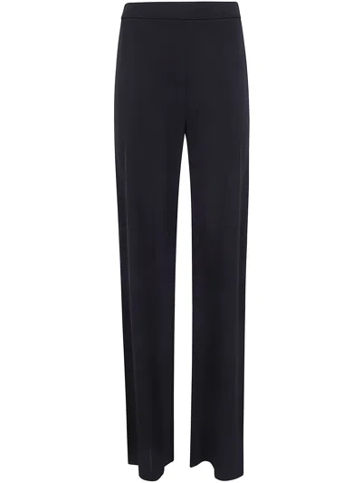 Filippa K Freja Crepe Trousers In Blue