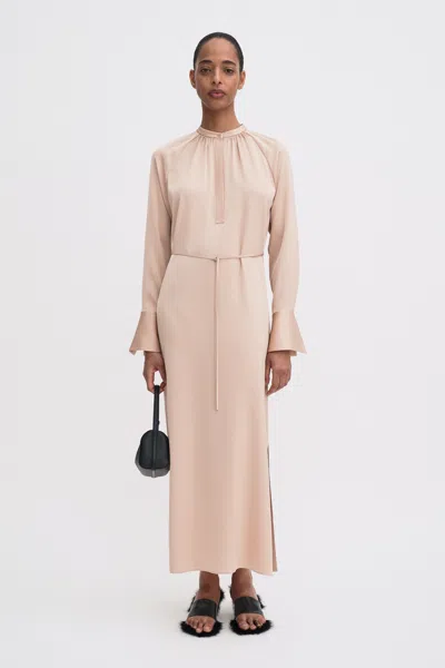 Filippa K Gathered Raglan Dress In Pink