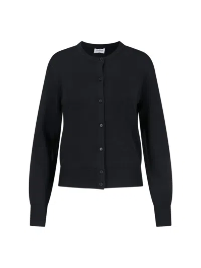 Filippa K Merino Short Cardigan In Black