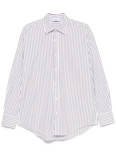 FILIPPA K GREY STRIPED COTTON SHIRT