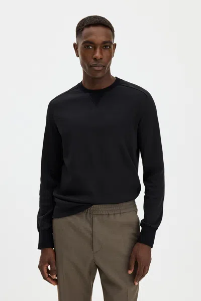 Filippa K Hammer Sleeve Sweater In Black