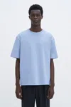 Filippa K Heavy Crewneck Tee In Blue