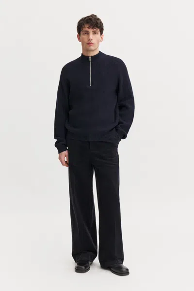 Filippa K Hector Corduroy Trousers In Blue