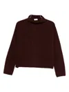 Filippa K Mika Yak Funnelneck Sweater In Brown