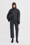 Filippa K High Waisted Cropped Jeans In Black