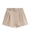 Filippa K High-waisted Organic Cotton Shorts