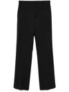 Filippa K High-wait Bootcut Trousers In Black