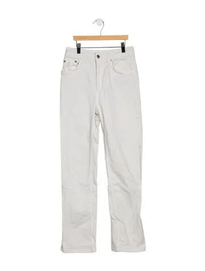Pre-owned Filippa K High-rise Straight Leg Jeans In Blue