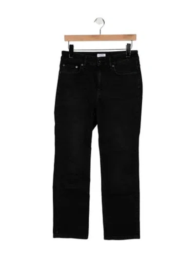 Pre-owned Filippa K High-rise Straight Leg Jeans In Blue