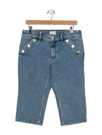 Pre-owned Filippa K High-rise Straight Leg Jeans In Blue