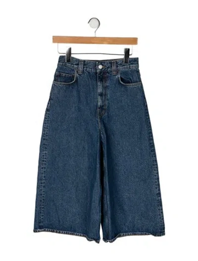 Pre-owned Filippa K High-rise Wide Leg Jeans W/ Tags In Blue