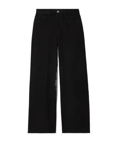 Filippa K High-rise Wide-leg Jeans In Black