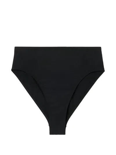 Filippa K High-waisted Bikini Bottoms In Black