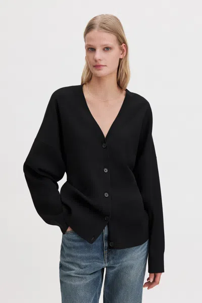 Filippa K Hourglass Cardigan In Black