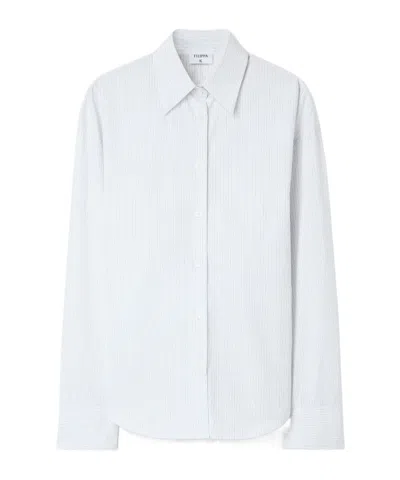 Filippa K Hourglass Pinstripe Shirt In White