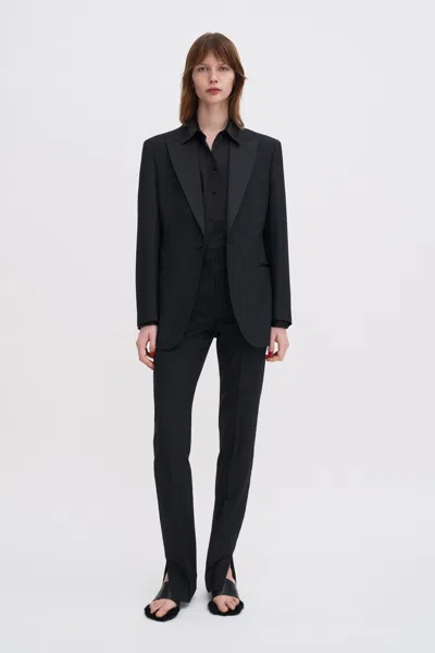 Filippa K Hourglass Tuxedo Blazer In Black