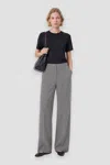 Filippa K Hutton Trousers In Gray