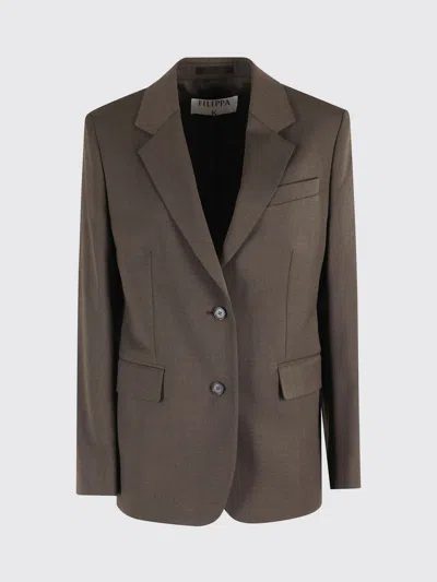 FILIPPA K JACKET FILIPPA K WOMAN COLOR BROWN,H70646032