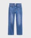 Filippa K Jeans Stella Cropped Mid Blue