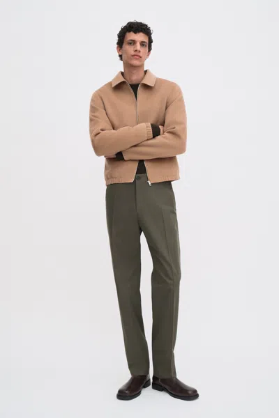 Filippa K Julian Chino Trousers In Green