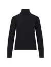 Filippa K Ribbed Turtleneck Sweater Long Sleeves In Black