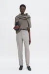 Filippa K Hutton Wide-leg Trousers In Beige