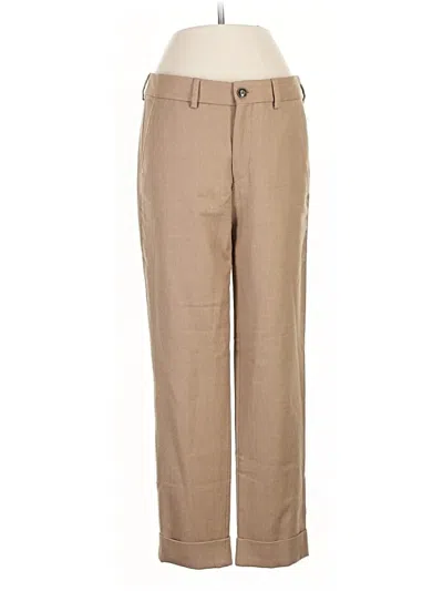 Pre-owned Filippa K Khaki Pant In Tan