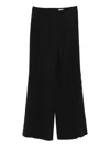 Filippa K Lace-trim Trousers In Black