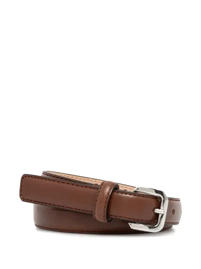 Filippa K Leather Belt In Brown