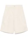 Filippa K Relaxed Pleated Cotton Linen Skirt